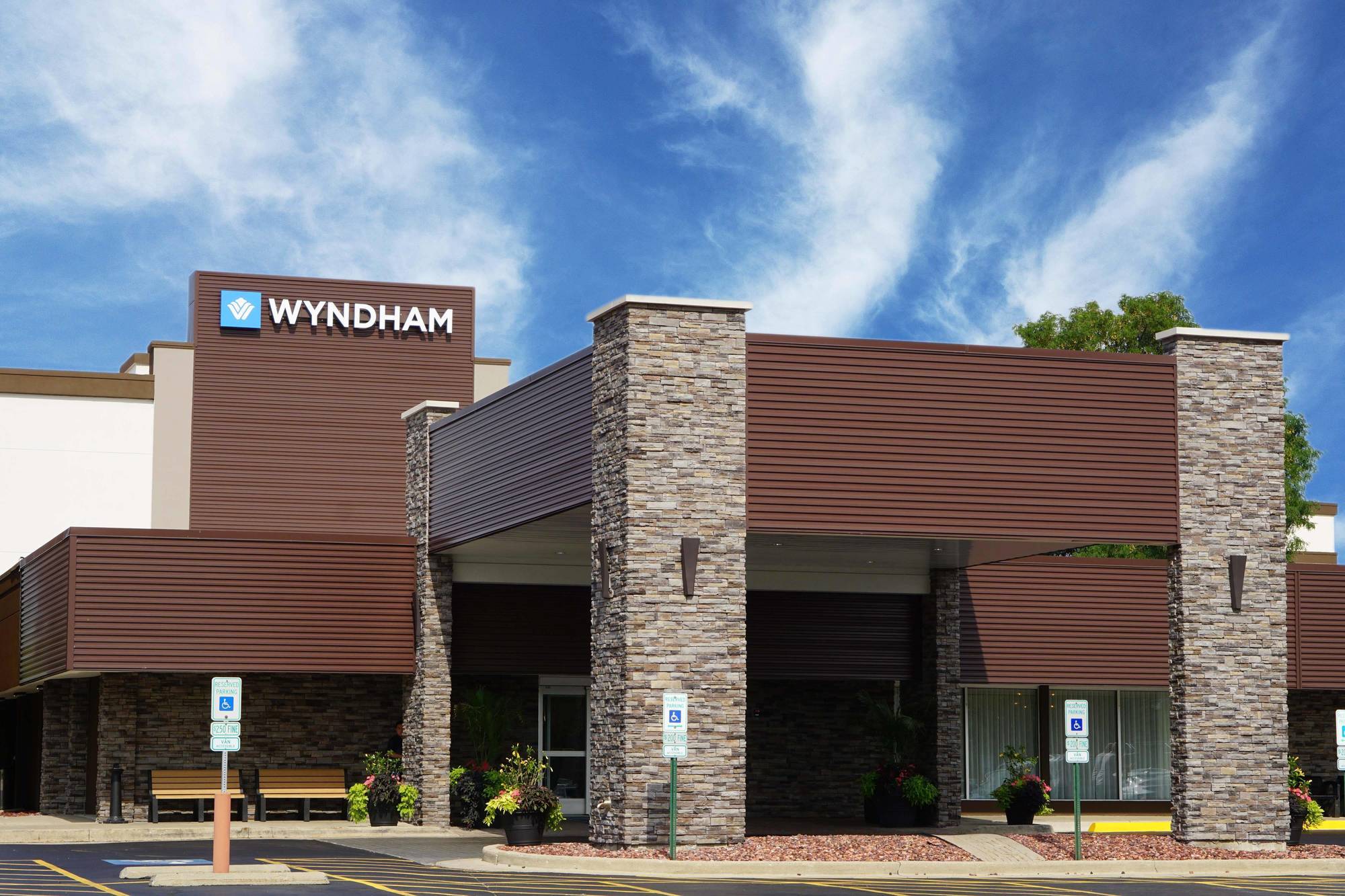 Wyndham Chicago O'Hare Hotell Rosemont Exteriör bild